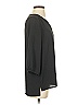 H&M 100% Polyester Gray 3/4 Sleeve Blouse Size 2 - photo 4