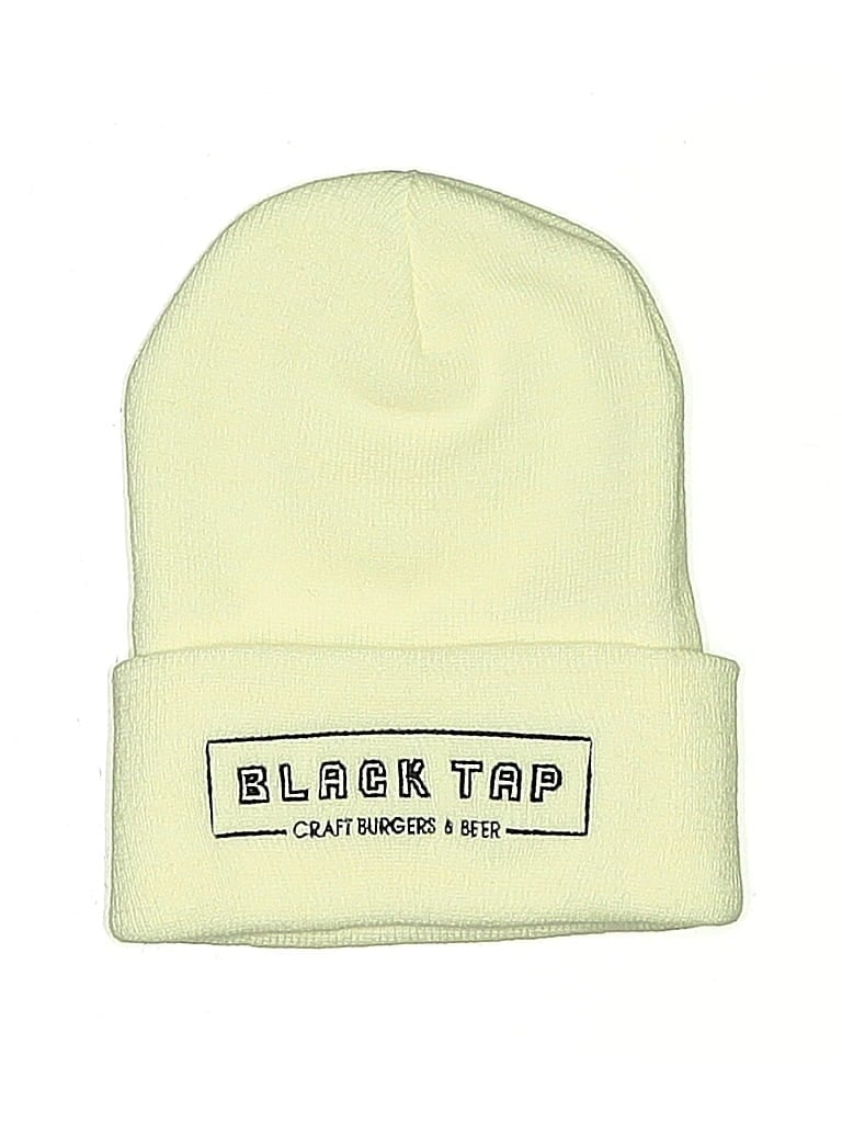 Pre-owned Assorted Brands Beanie Hat In White