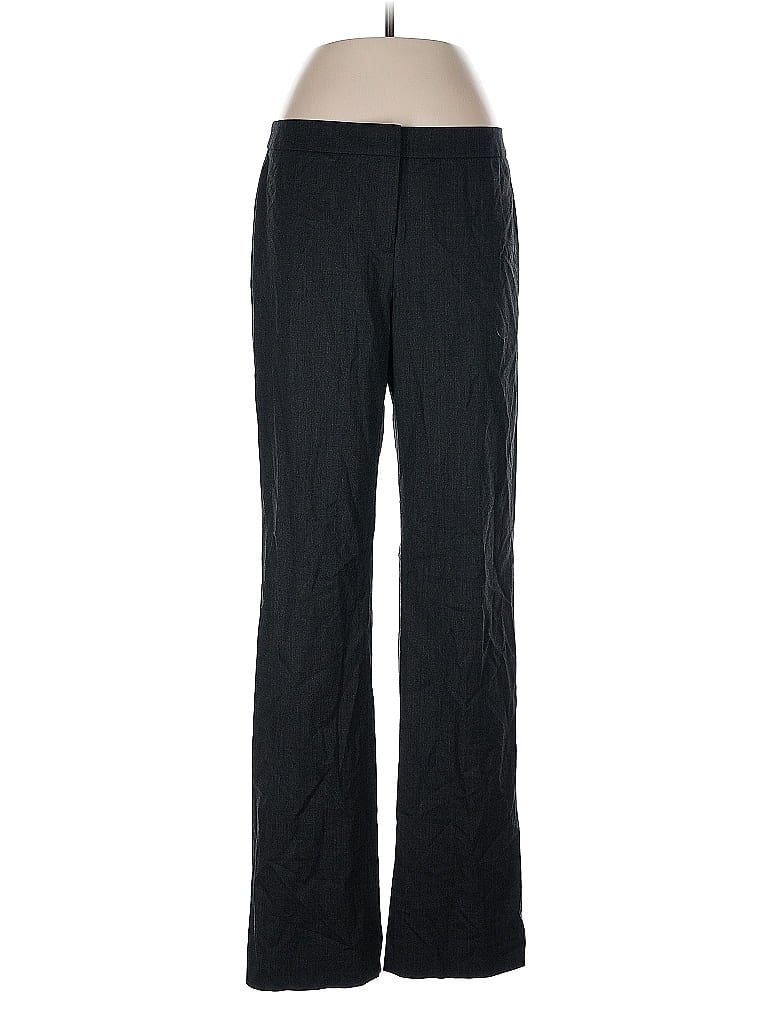 Pre-owned Lafayette 148 Wool Pants In Black