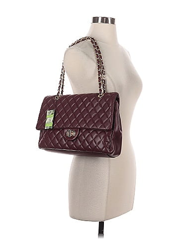 Badgley Mischka Leather Satchel (view 2)