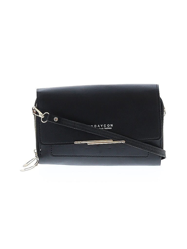 Pre-owned Assorted Brands Crossbody Bag In Black