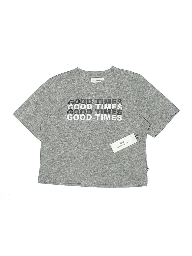 Pre-owned Sol Angeles Kids' Short Sleeve T-shirt In Gray