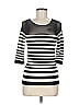 Bebe Black 3/4 Sleeve Top Size Med - Lg - photo 1