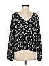 Jolie & Joy Black Long Sleeve Blouse Size L (estimated) - photo 1