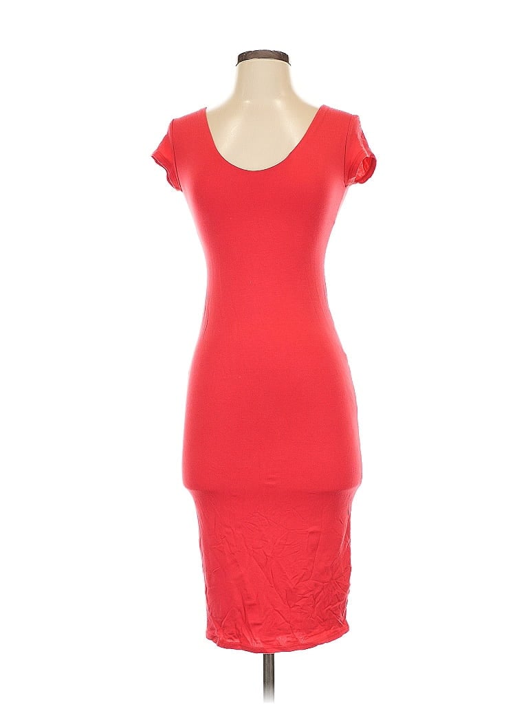 Pre-owned See You Monday Cocktail Dress In Red