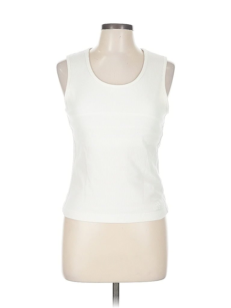 Pre-owned Adidas Originals Cardigan Sweater In White