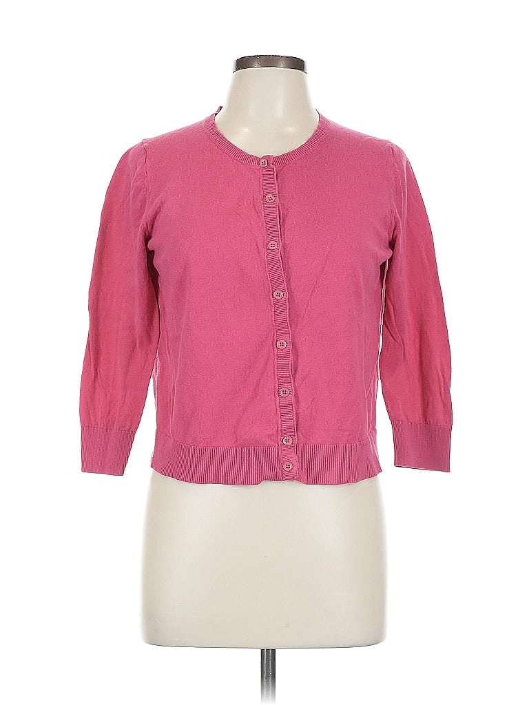 Pre-owned Gap Outlet Cardigan Sweater In Pink