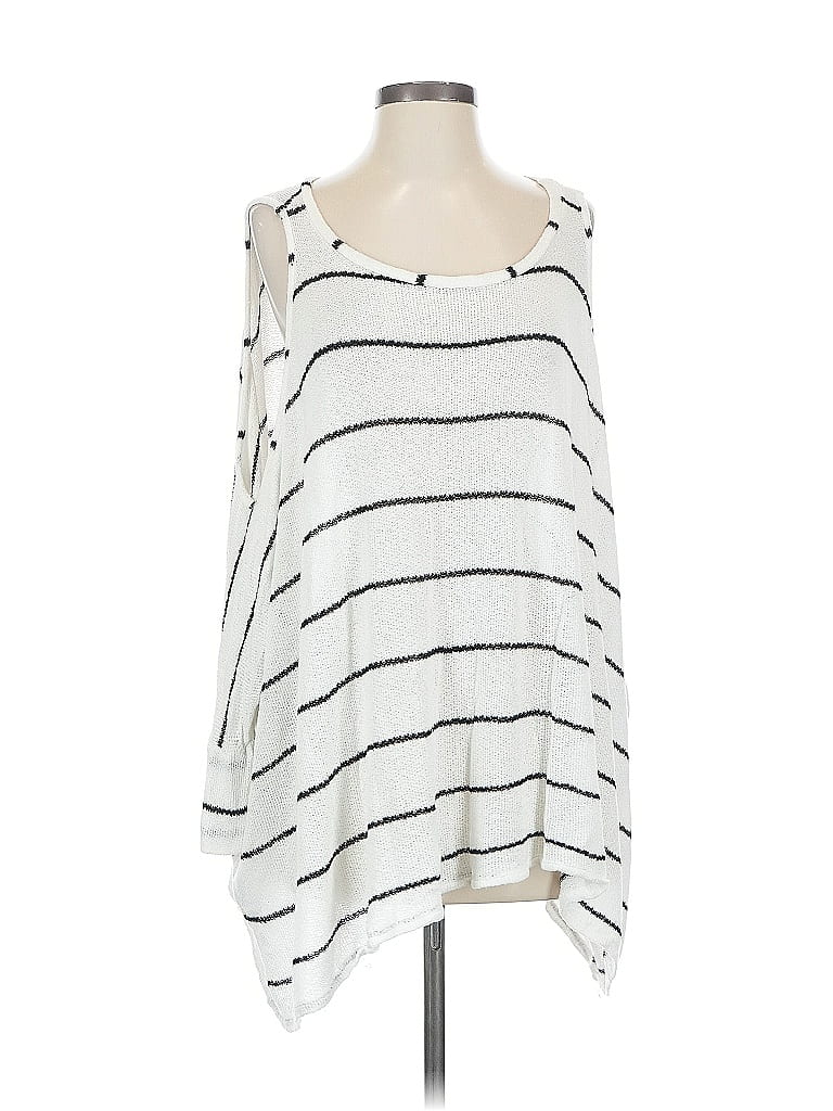 Click to view more detailed imagery on our partner's website Pre-owned Cherish Sleeveless Blouse In White