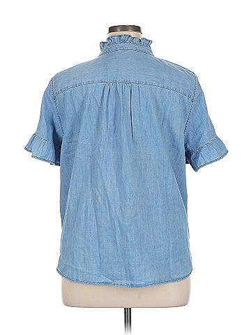 Talbots Short Sleeve Button-Down Shirt (view 2)