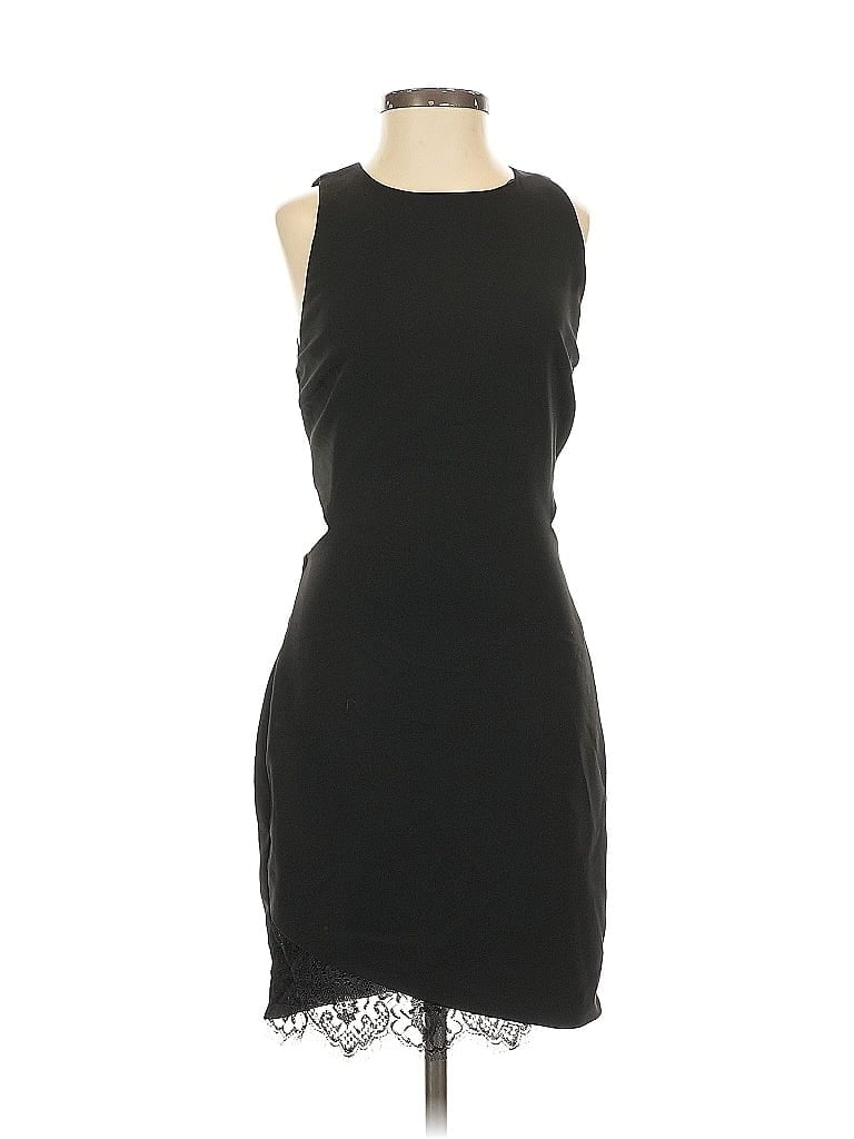 Pre-owned Sugar Lips Cocktail Dress In Black