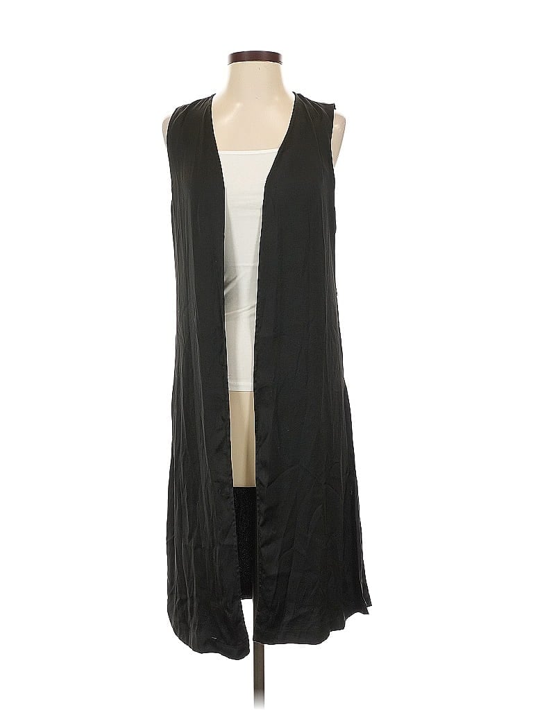 Pre-owned Guess Cardigan Sweater In Black