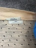 Wallace 100% Cotton Ivory Tan Cardigan Size XS - photo 7