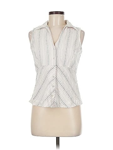 Cato Sleeveless Button-Down Shirt (view 1)