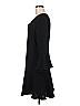 Julie Brown Solid Black Ivory Cocktail Dress Size 8 - photo 5