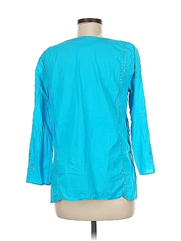 Calypso St. Barth 3/4 Sleeve Blouse (view 2)