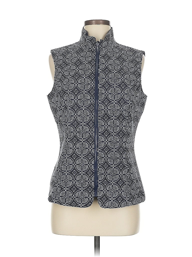 Pre-owned Unbranded Sleeveless Blouse In Blue