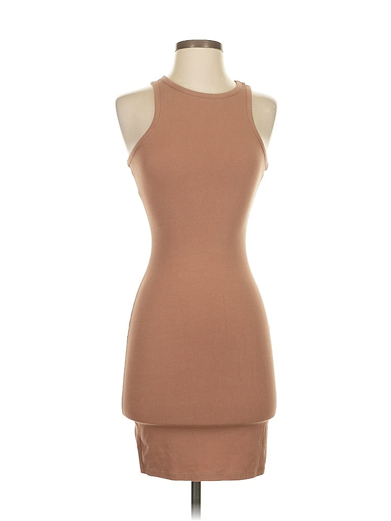 Pre-owned Wild Fable Cocktail Dress In Brown