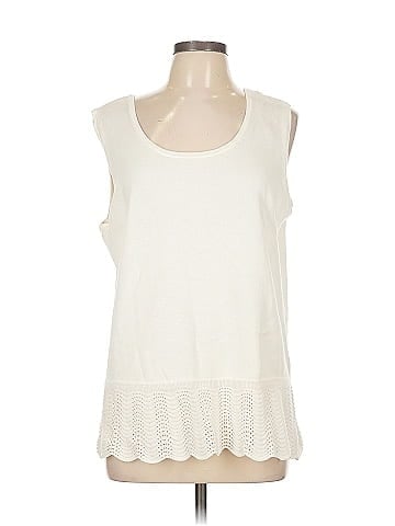 Evan Picone Sleeveless T-Shirt (view 1)