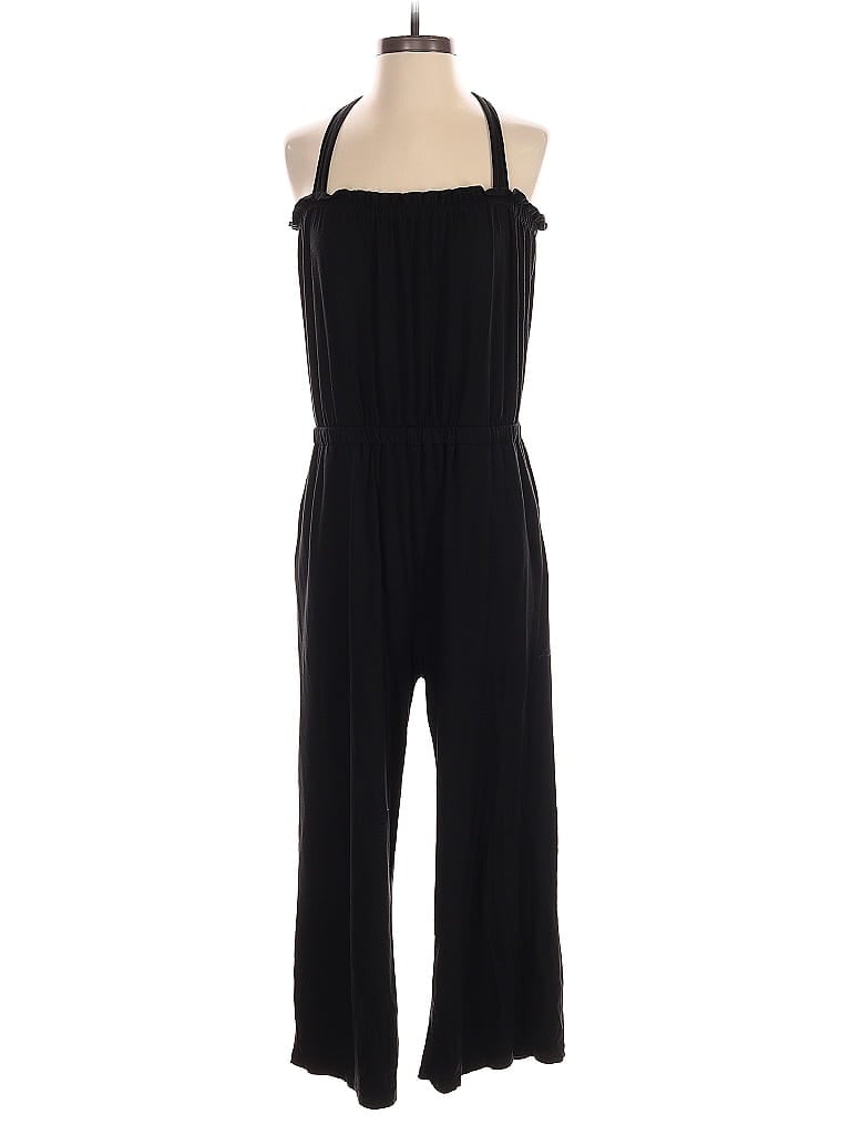 Pre-owned Ann Taylor Loft Outlet Jumpsuit In Black