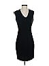 Bebe Solid Black Cocktail Dress Size 2 - photo 1