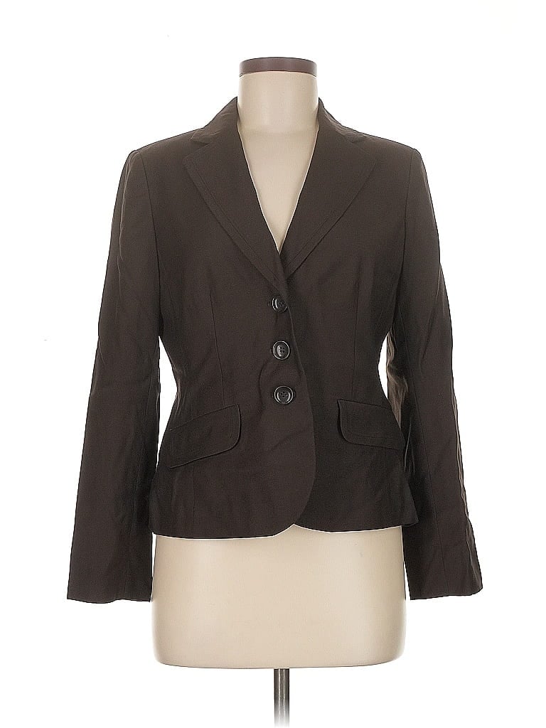 Pre-owned Ann Taylor Blazer Jacket In Brown