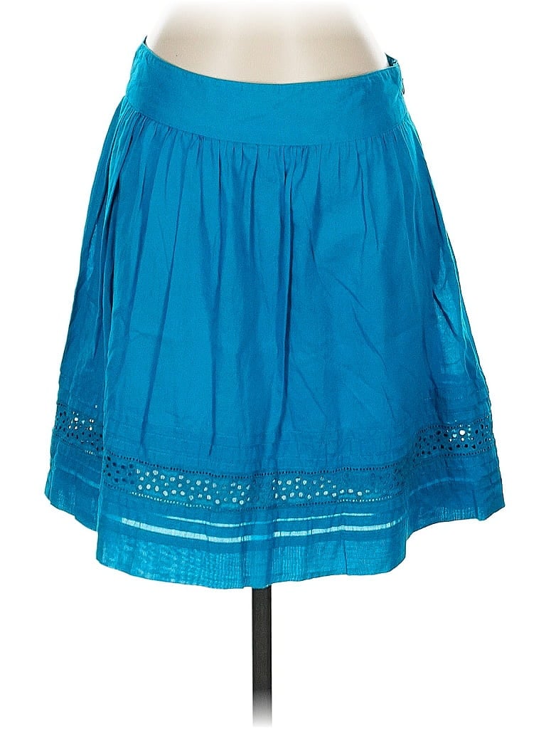 Pre-owned Ann Taylor Loft Casual Skirt In Blue