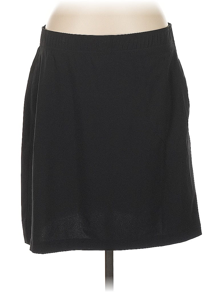 Pre-owned Eddie Bauer Casual Skirt In Black