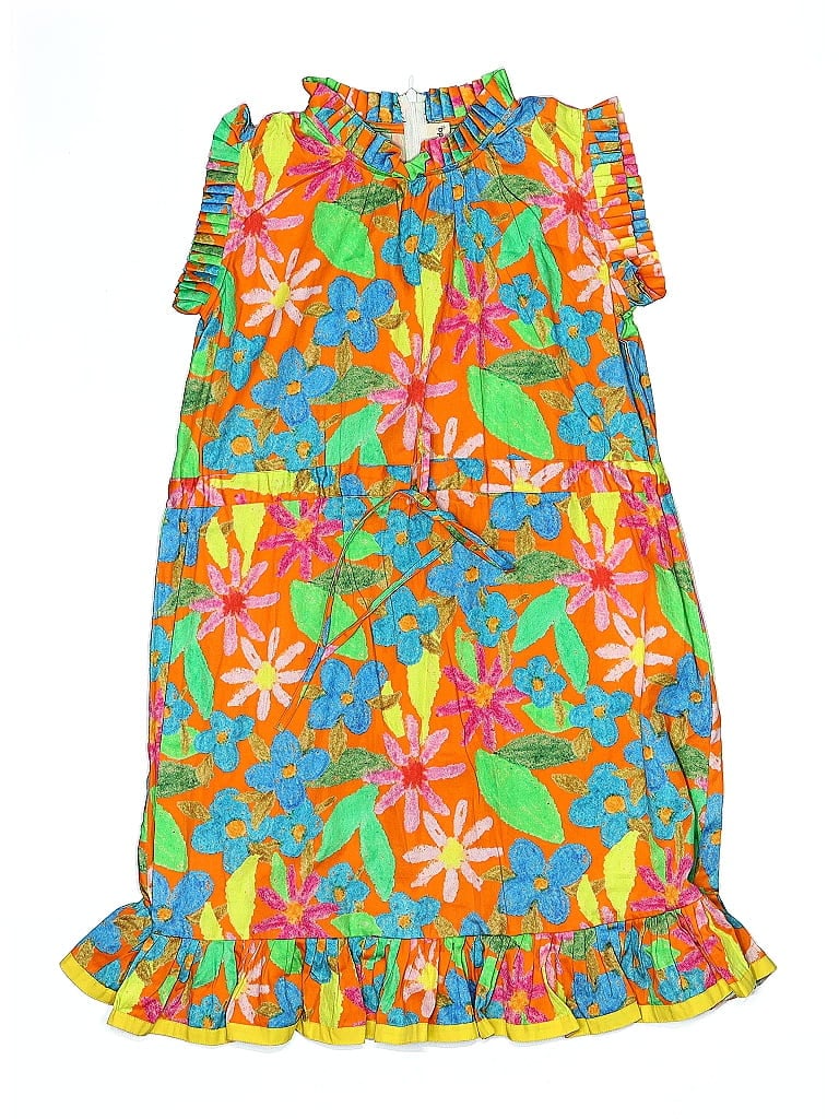 Pre-owned Assorted Brands Kids' Dress In Orange