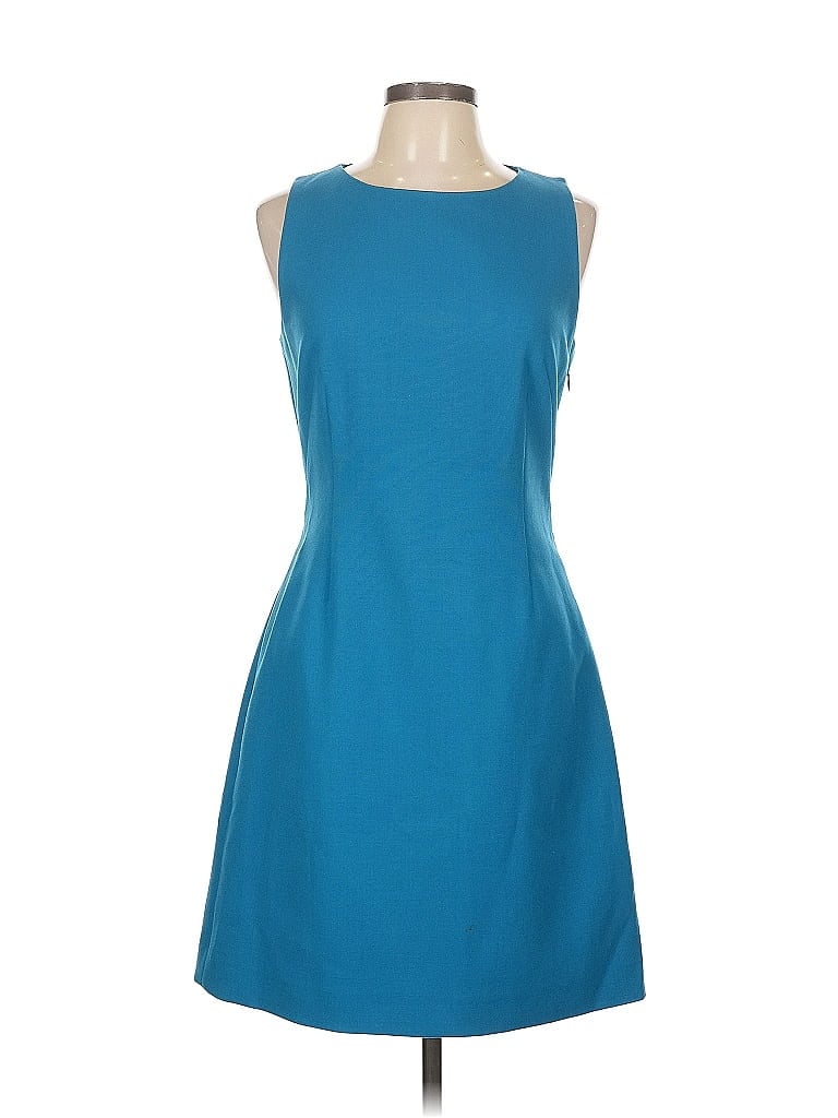 Pre-owned Theory Cocktail Dress In Blue