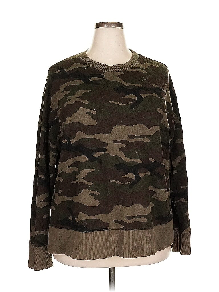 Pre-owned Assorted Brands Pullover Sweater In Green