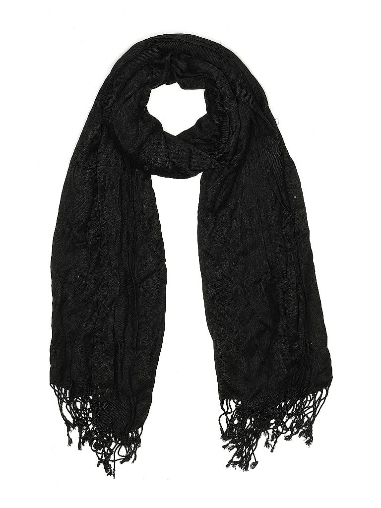 Pre-owned Unbranded Scarf In Black