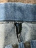 Unbranded Stars Blue Denim Shorts Size XXS (estimated) - photo 3