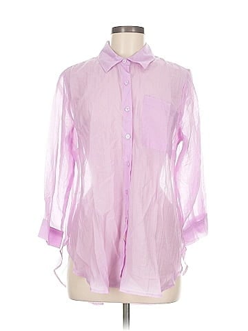 Cato 3/4 Sleeve Button-Down Shirt (view 1)