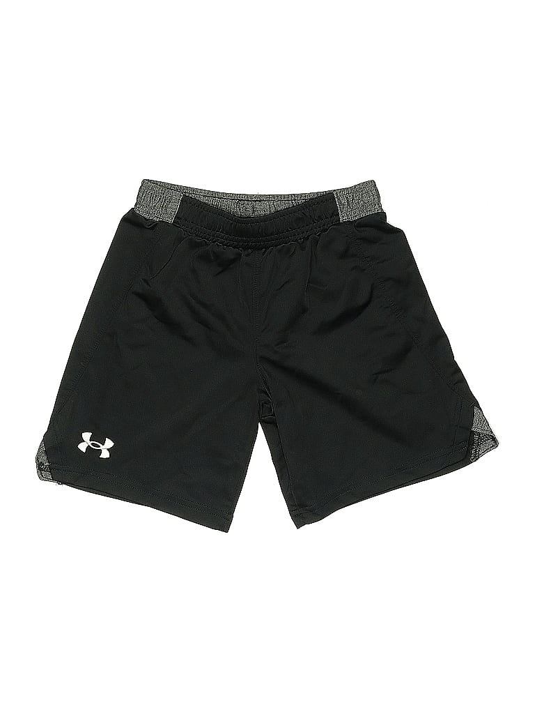 Click to view more detailed imagery on our partner's website Pre-owned Under Armour Kids' Athletic Shorts In Black