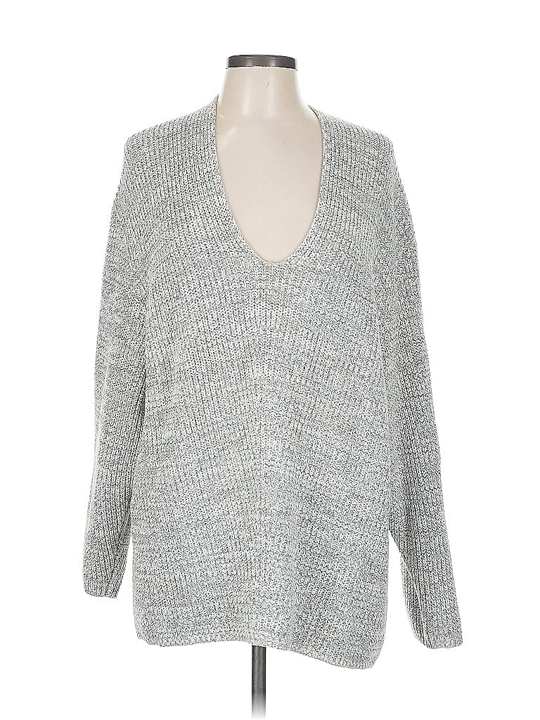 Pre-owned Urban Outfitters Pullover Sweater In Silver