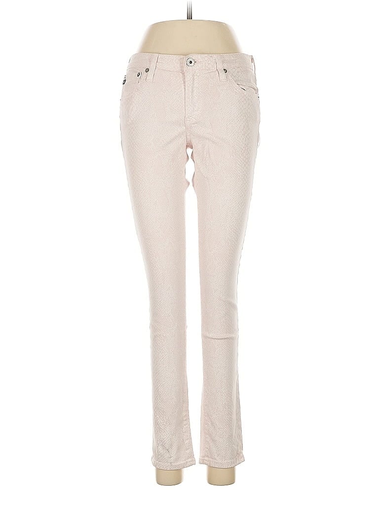 Pre-owned Adriano Goldschmied Jeans In White