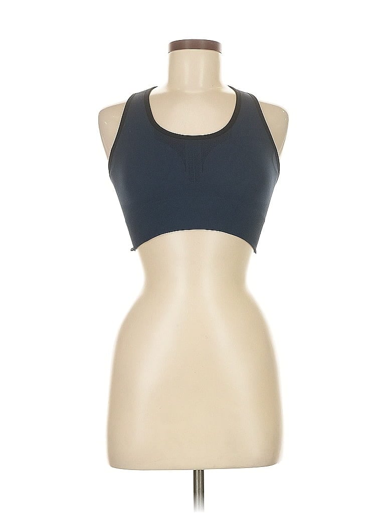 UNBRANDED Pre-owned Tank Top Blue Halter Neckline Tops