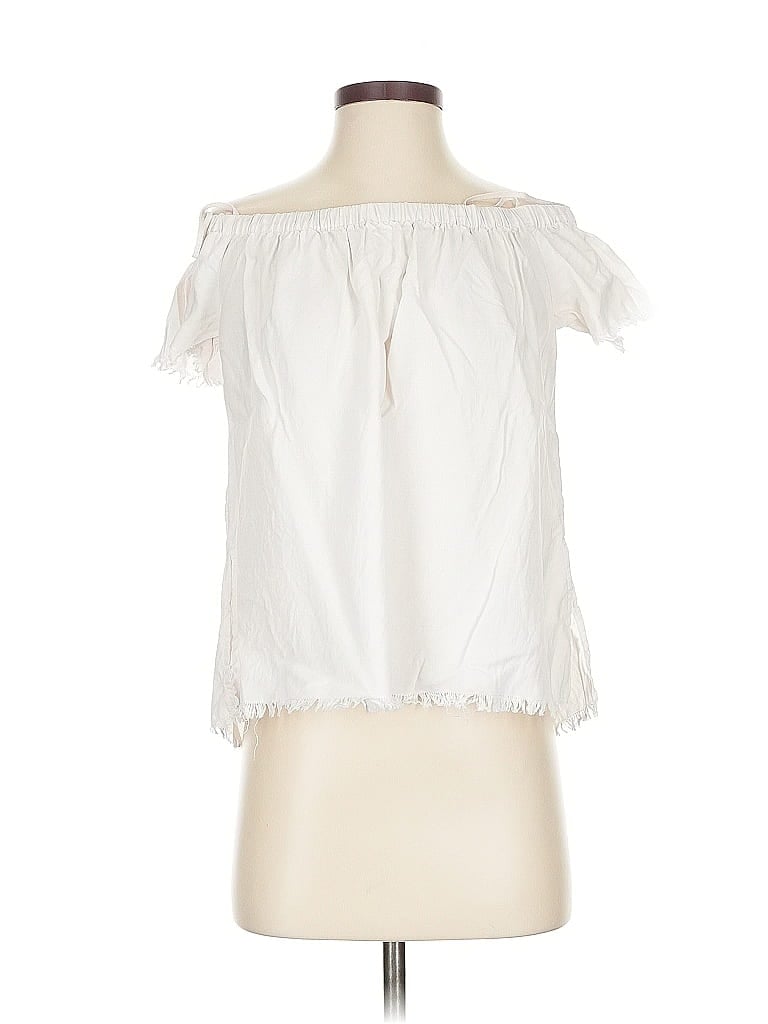 BELLA DAHL Pre-owned Sleeveless Blouse In White