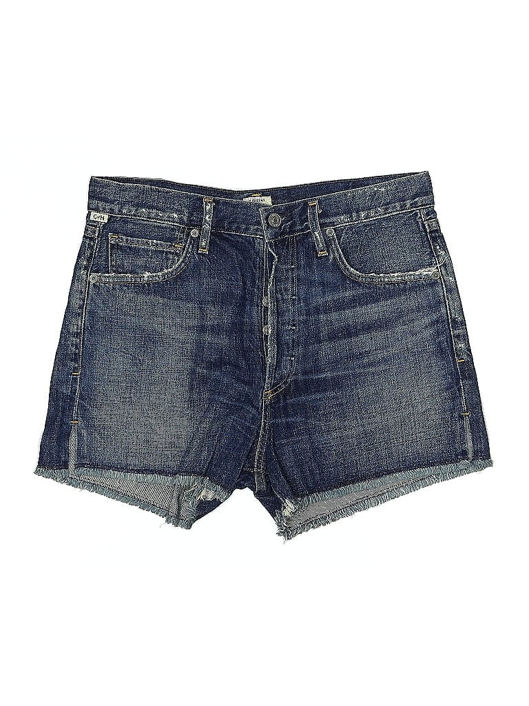 Pre-owned Citizen Of Humanity Denim Shorts In Blue