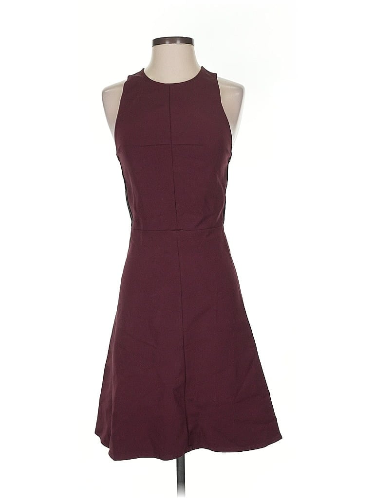 Pre-owned Rag & Bone Cocktail Dress In Burgundy