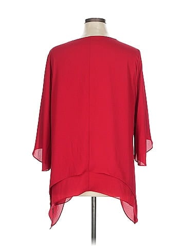 Karen Kane 3/4 Sleeve Blouse (view 2)