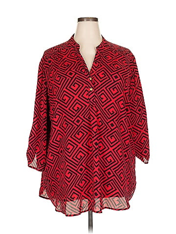 Cato 3/4 Sleeve Blouse (view 1)