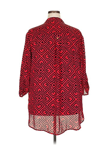 Cato 3/4 Sleeve Blouse (view 2)