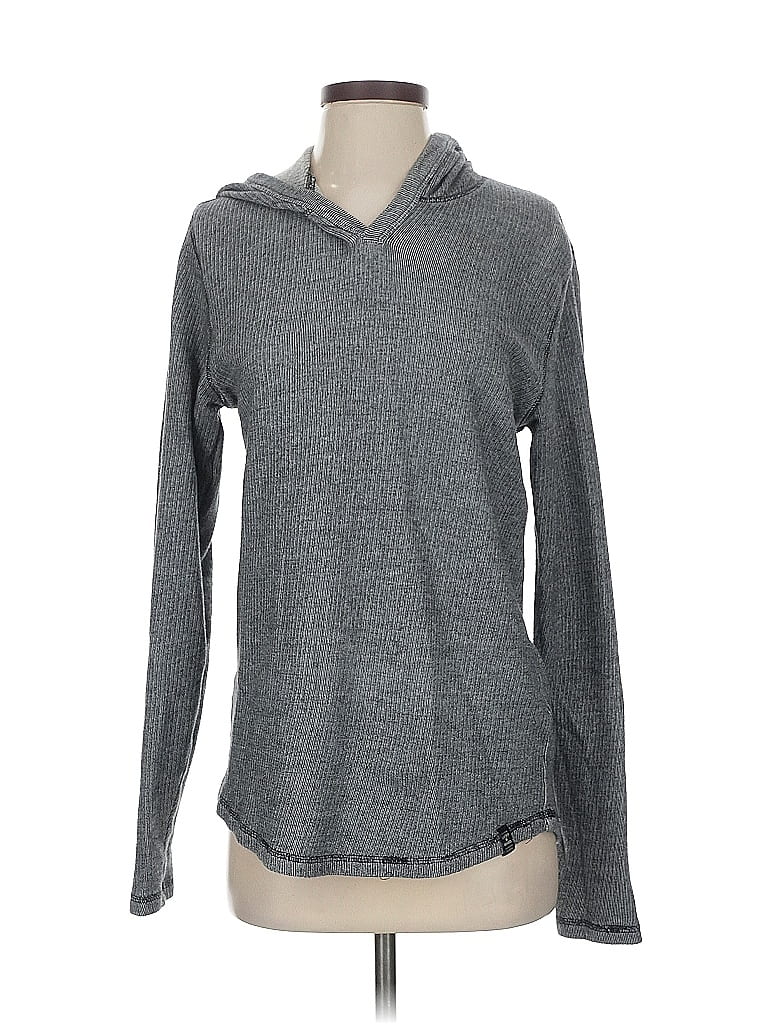 Pre-owned Lucky Brand Pullover Sweater In Gray