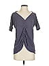 Unbranded 100% Cotton Gray Short Sleeve Top Size XS - photo 1