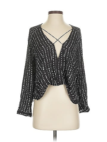 Silence and Noise Long Sleeve Blouse (view 1)