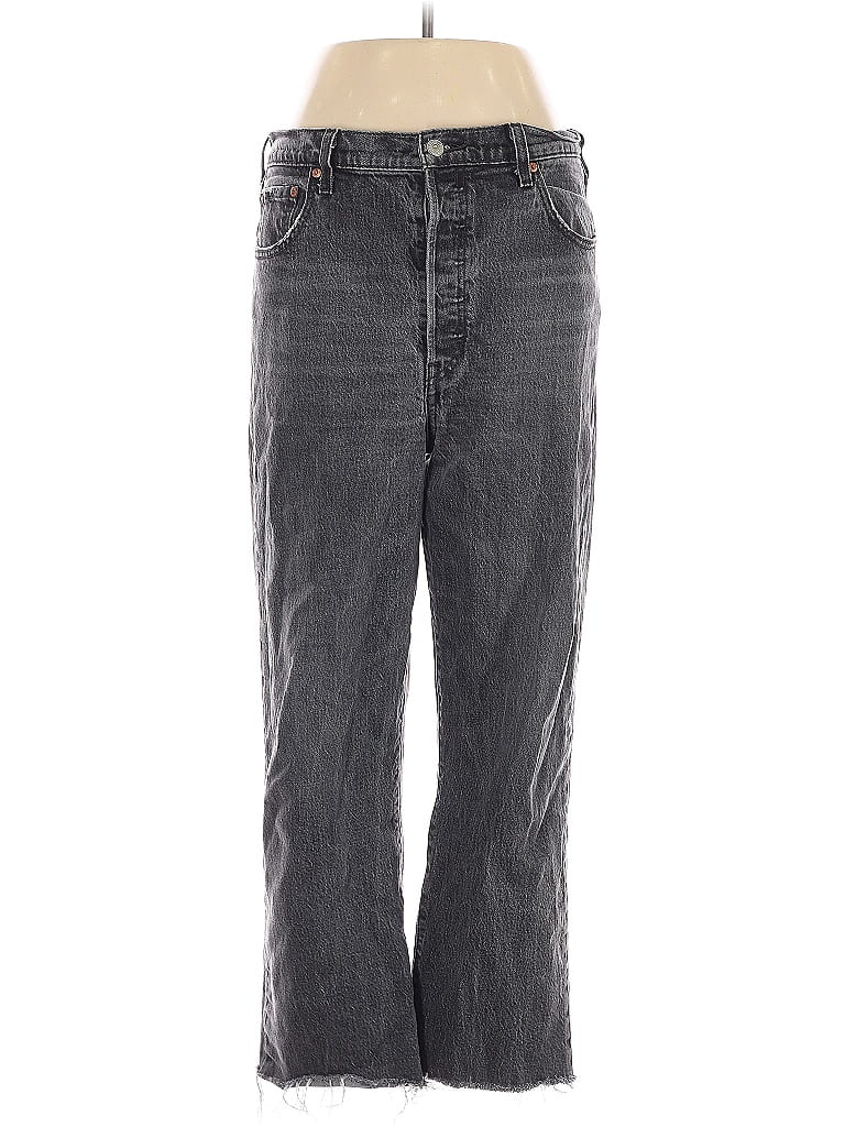 Pre-owned Levi's Jeans In Gray