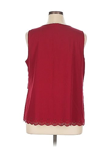 Cj Banks Sleeveless Blouse (view 2)