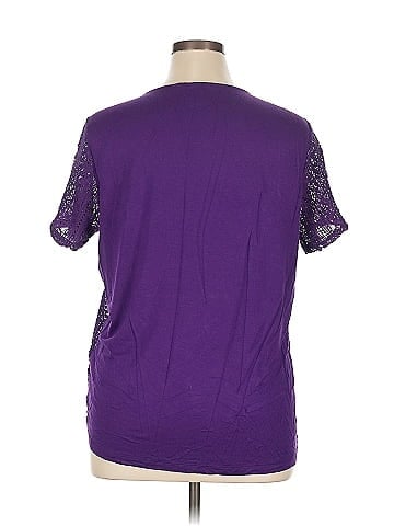 Cj Banks Short Sleeve Blouse (view 2)