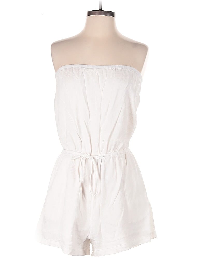 Pre-owned Seafolly Romper In White